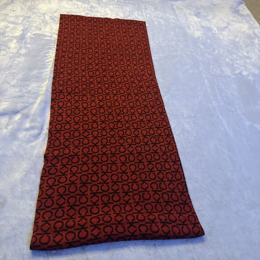 Calvin Klein Circular Shawl, Scarf Multicolored Scarf 60” X 13”